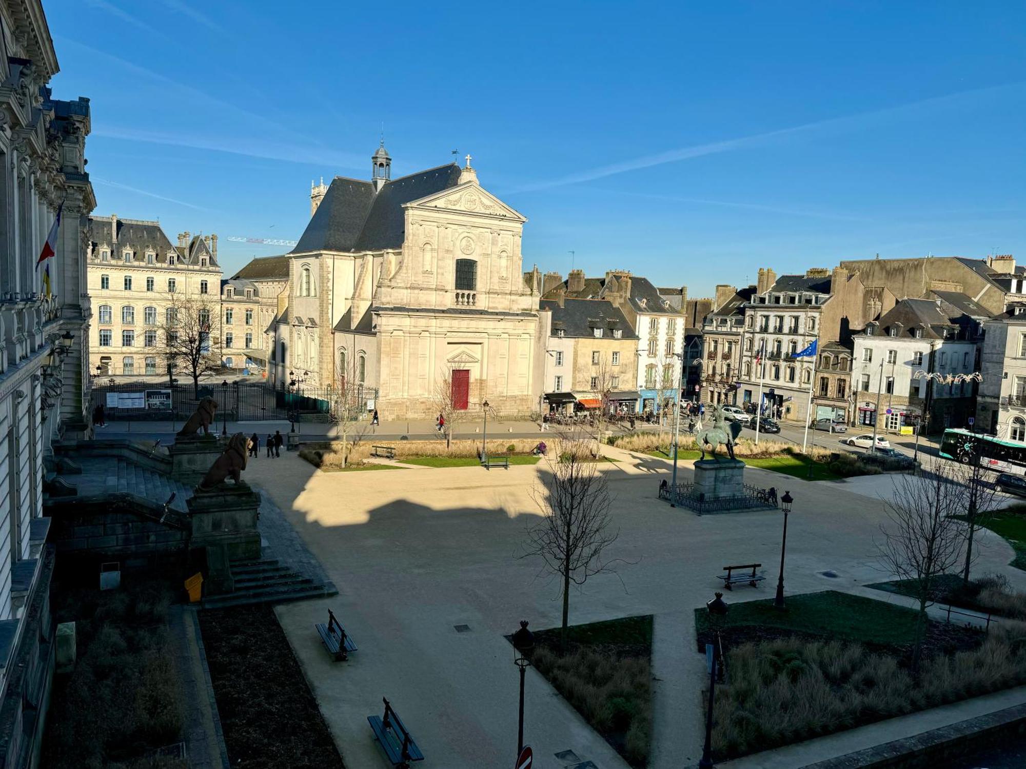 Vue Imprenable Sur La Mairie Apartment Vannes Luaran gambar