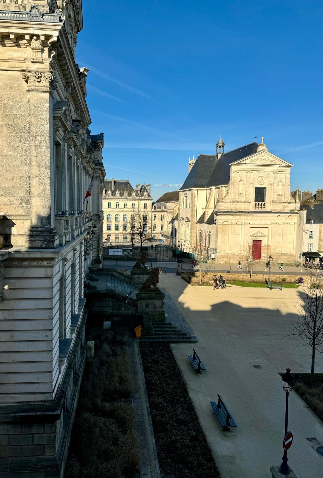 Vue Imprenable Sur La Mairie Apartment Vannes Luaran gambar